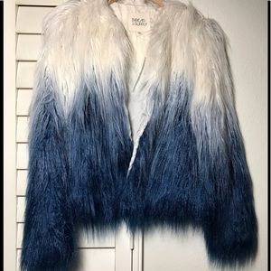 🦋🦋Midnight Ombre fake Fur🦋🦋